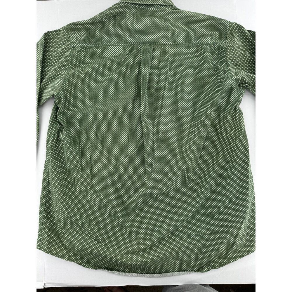 Cinch Button Up Shirt Size L Star Print Green Western Rodeo Dress Cowboy Cotton‌ - Picture 6 of 16